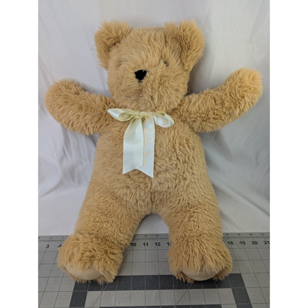 Vermont Teddy Softest Bear Golden Brown Plush 20 Inch Honeycomb Stuffed Animal